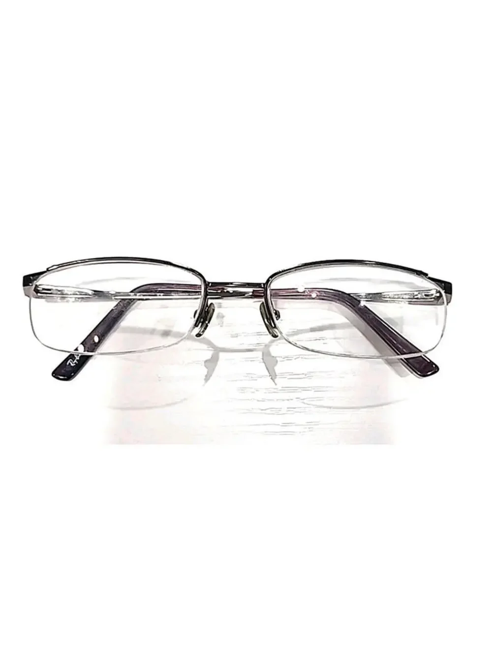 Ray Ban RB6101 2531 Brown Half Rim Eyeglasses 52-18 135